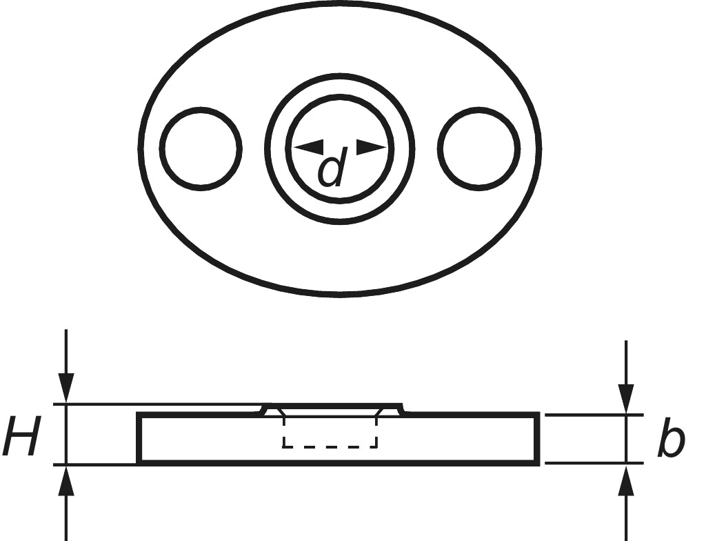 GF  933a counter flange to fig. 933 1 1/4" zinc-plated GF  933a counter flange to fig. 933 1 1/4" zinc-plated
